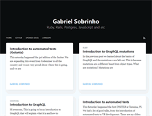 Tablet Screenshot of gabrielsobrinho.com